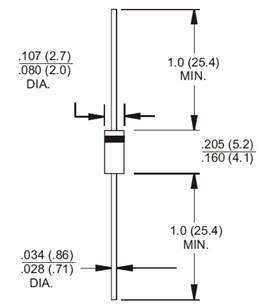 Fast Recovery Rectifier - 1N4933 THRU 1N4937