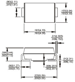 Superfast Recovery Rectifiers - ER1A THRU ER1J