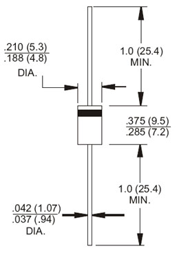 Transient Voltage Suppressor - 1.5KE